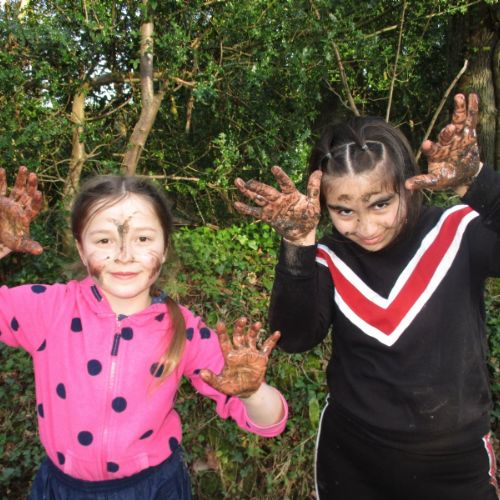 Stream Walk Mud Monsters